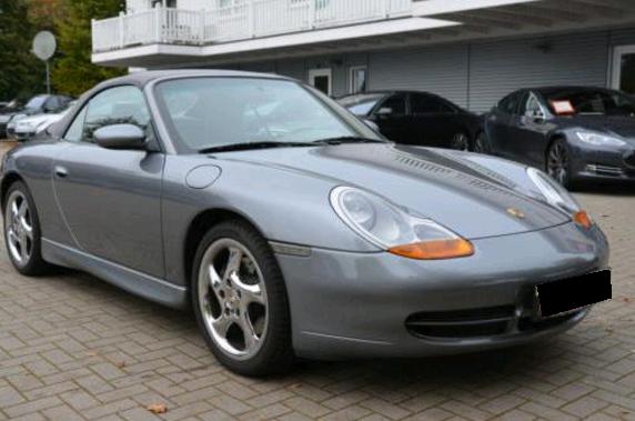 Left hand drive PORSCHE 911 996 Carrera 2 cabriolet
